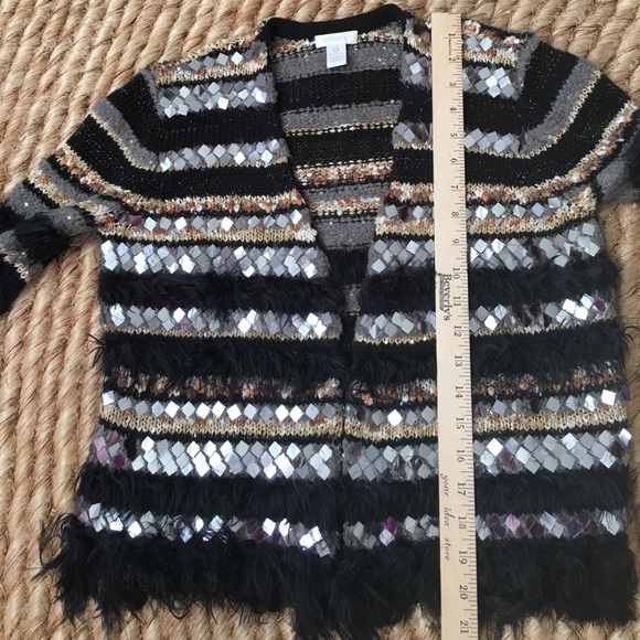 Chico's Holiday Jacket size Small or 0 - Picture 7 of 8